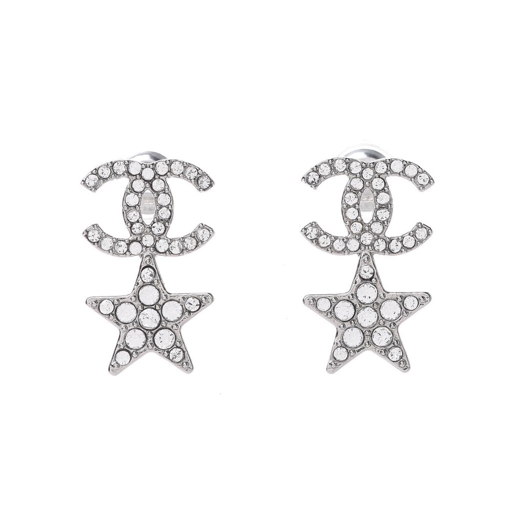 🚫SOLD🚫 NWT 2020 Chanel CC Star Drop Earrings
